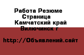 Работа Резюме - Страница 2 . Камчатский край,Вилючинск г.